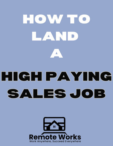 How to Land a High Paying Sales Job